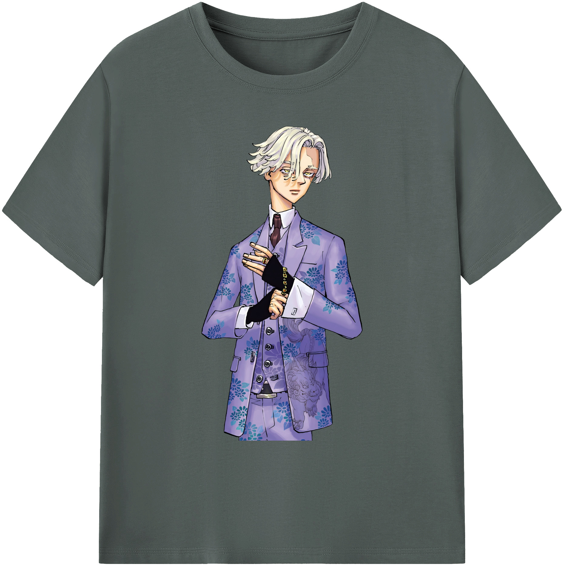 （画像用） 東京リベンジャーズ Tokyo Revengers 綿100％ メンズ半袖Tシャツ｜肌触りやわらか＆通気性